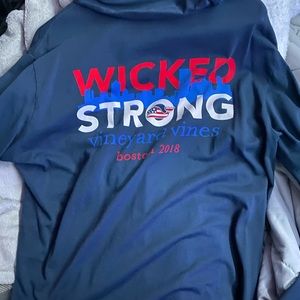 Boston Strong Vineyard Vine pullover